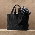 Petit sac fourre-tout en nylon mat - Noir