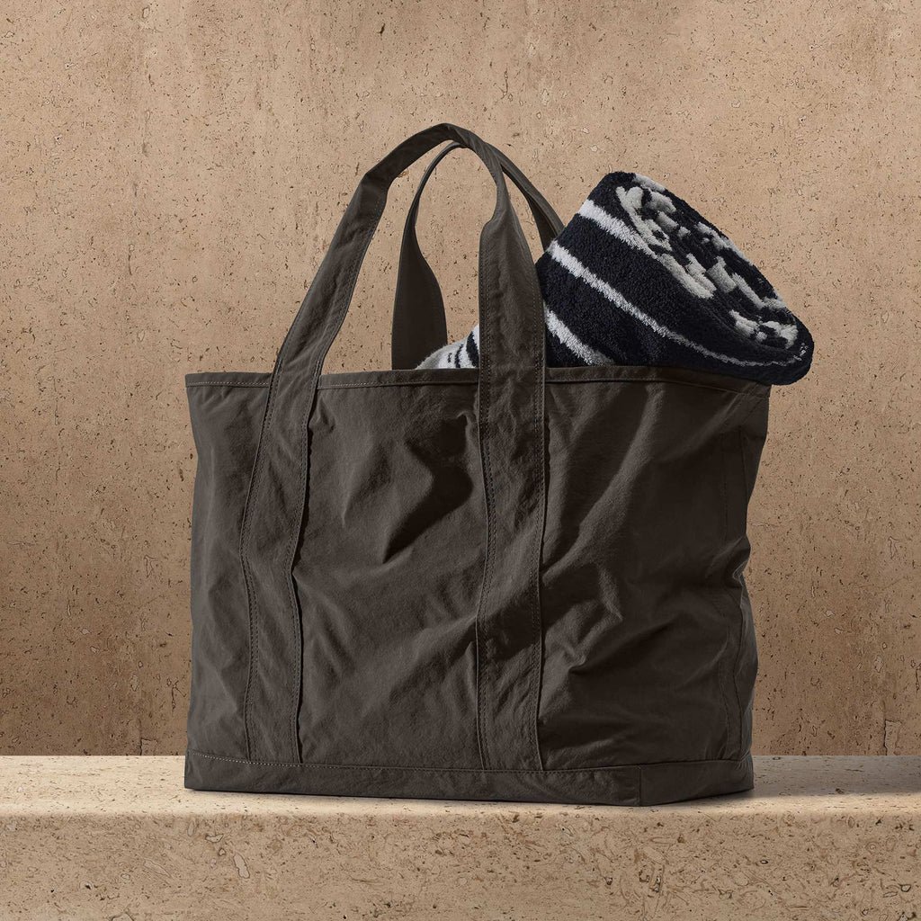 Petit sac cabas en nylon mat - Hemlock