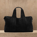 Sac de voyage en daim - Noir