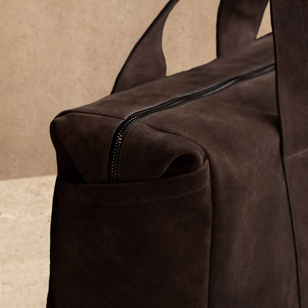 Sac de voyage en suède - Café