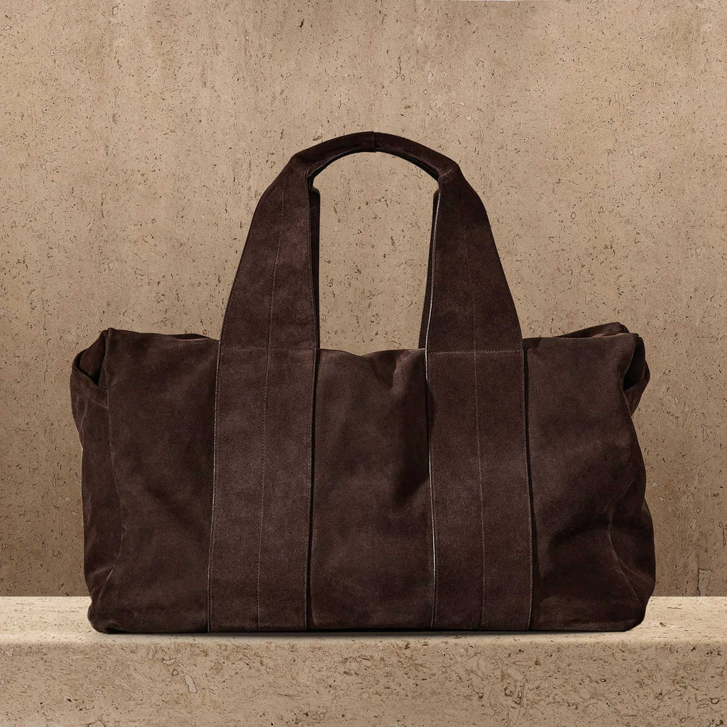 Sac de voyage en suède - Café
