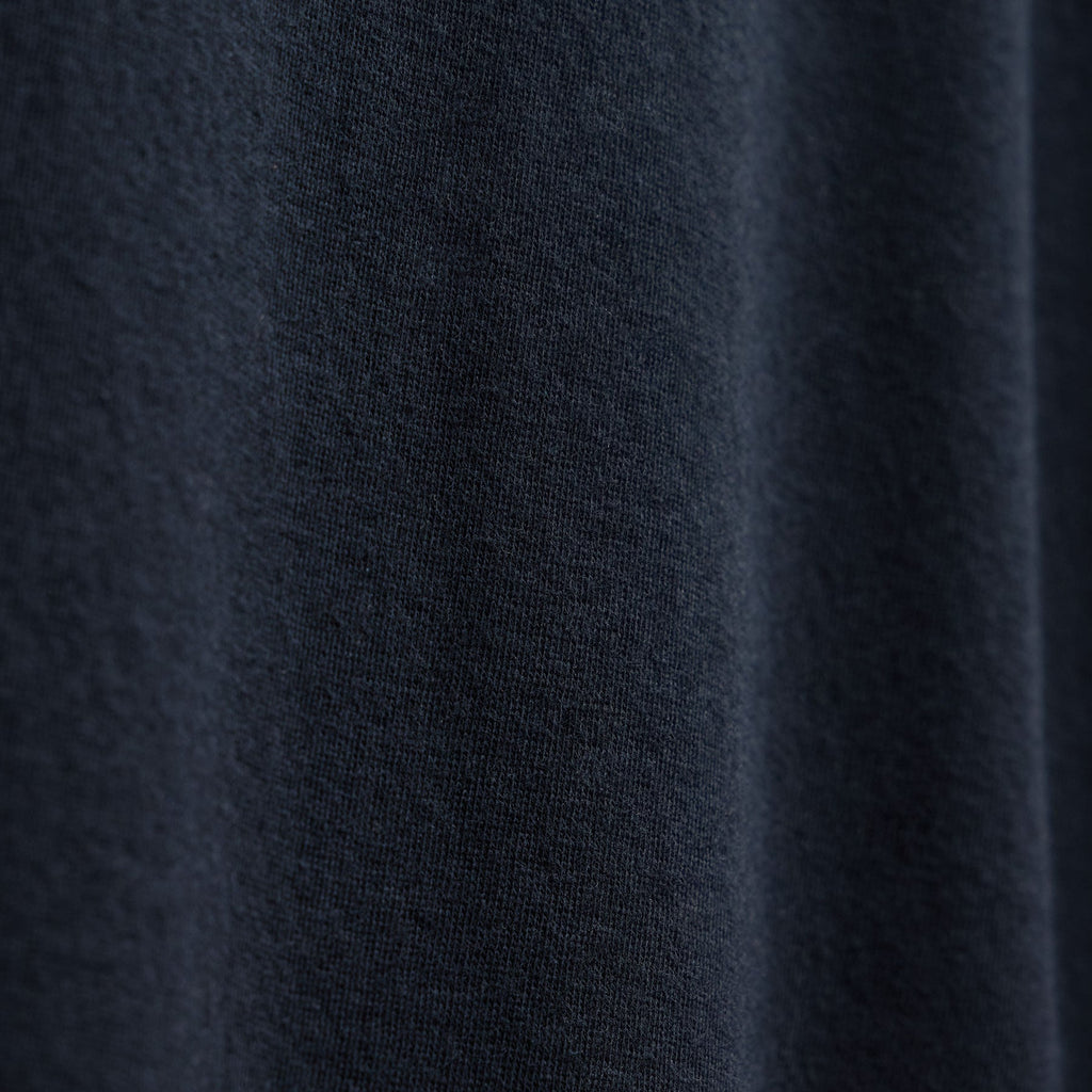 Cotton Cashmere Short Sleeve Tee - Blue Noir
