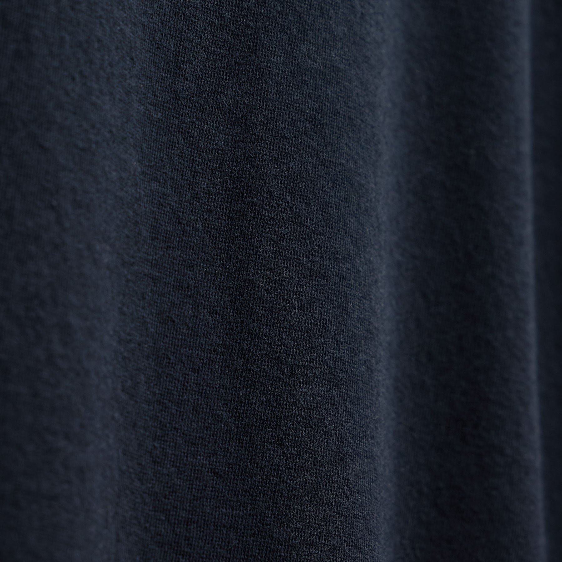 Cotton Cashmere Short Sleeve Tee - Blue Noir