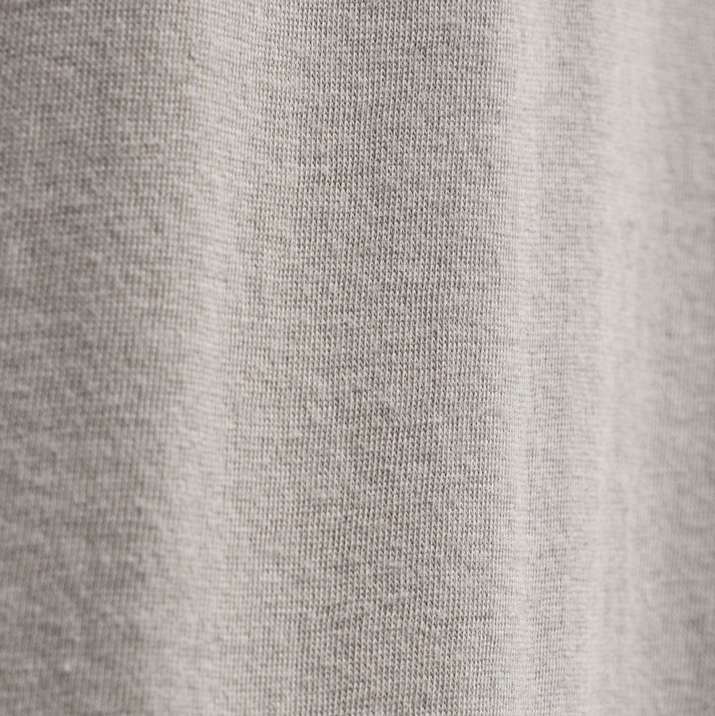 Cotton Cashmere Short Sleeve Tee - Fog
