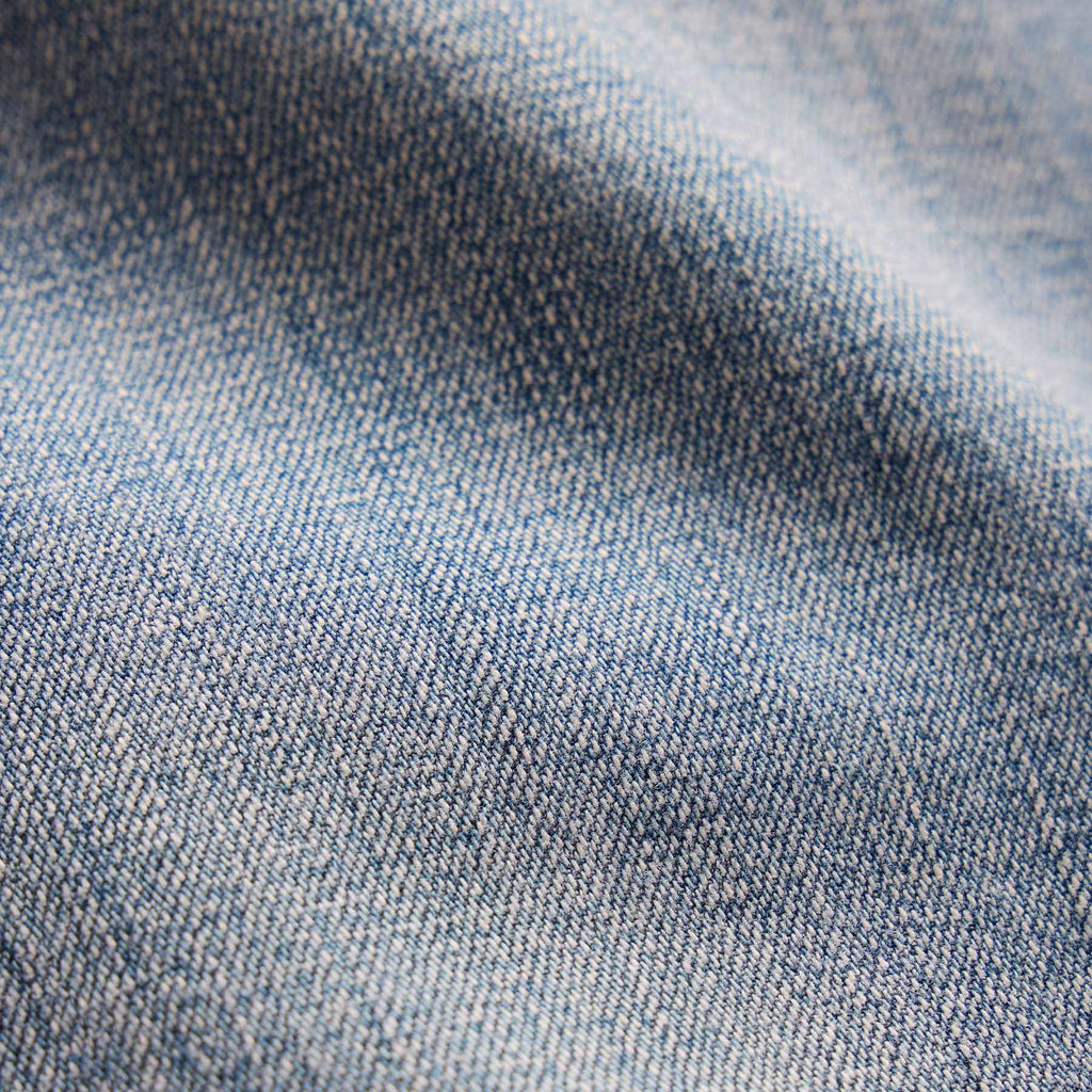 Classic Linen Denim Pant - Light Wash