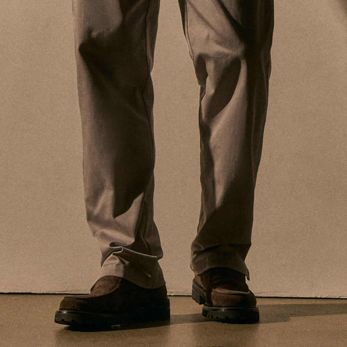 Mocassin Homme Daim - Café
