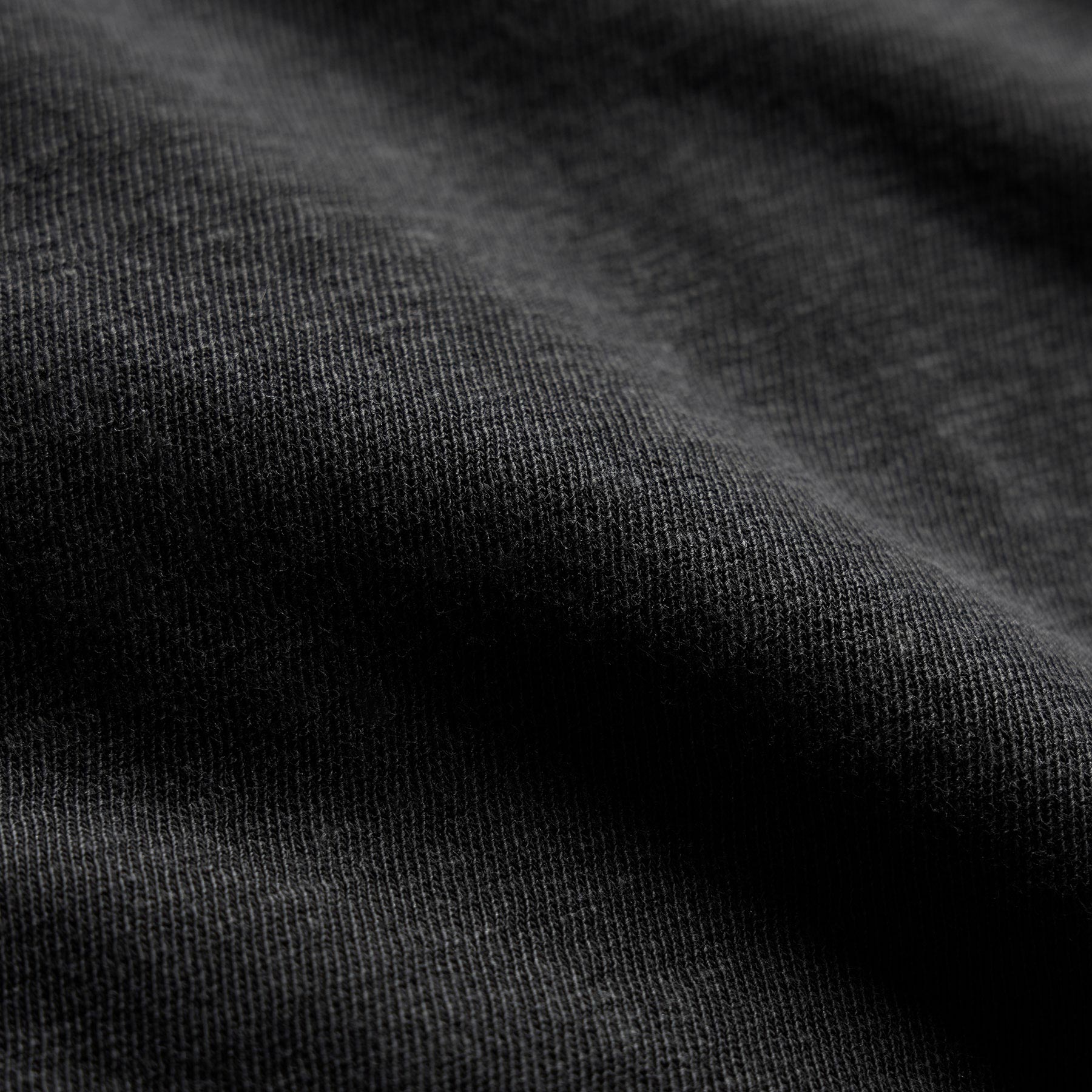T-shirt en jersey flammé à poche - Teinture pigmentaire Magma