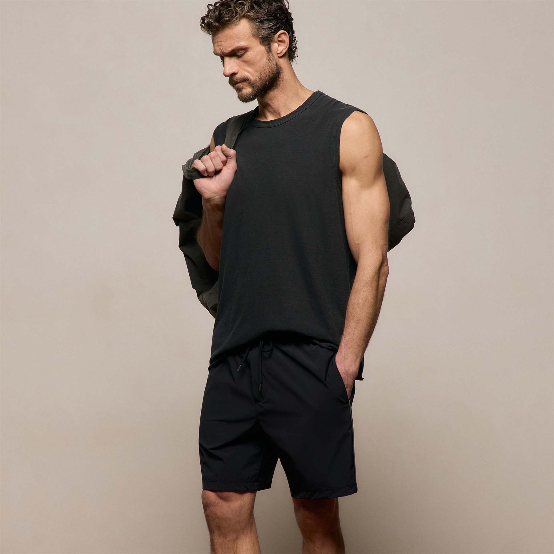 Slub Jersey Tank - Magma Pigment