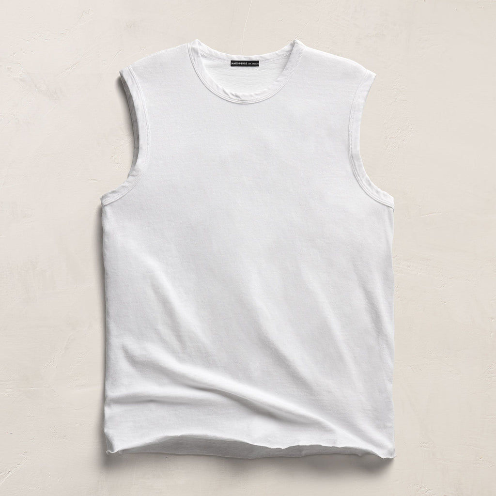 Débardeur en jersey flammé - Blanc