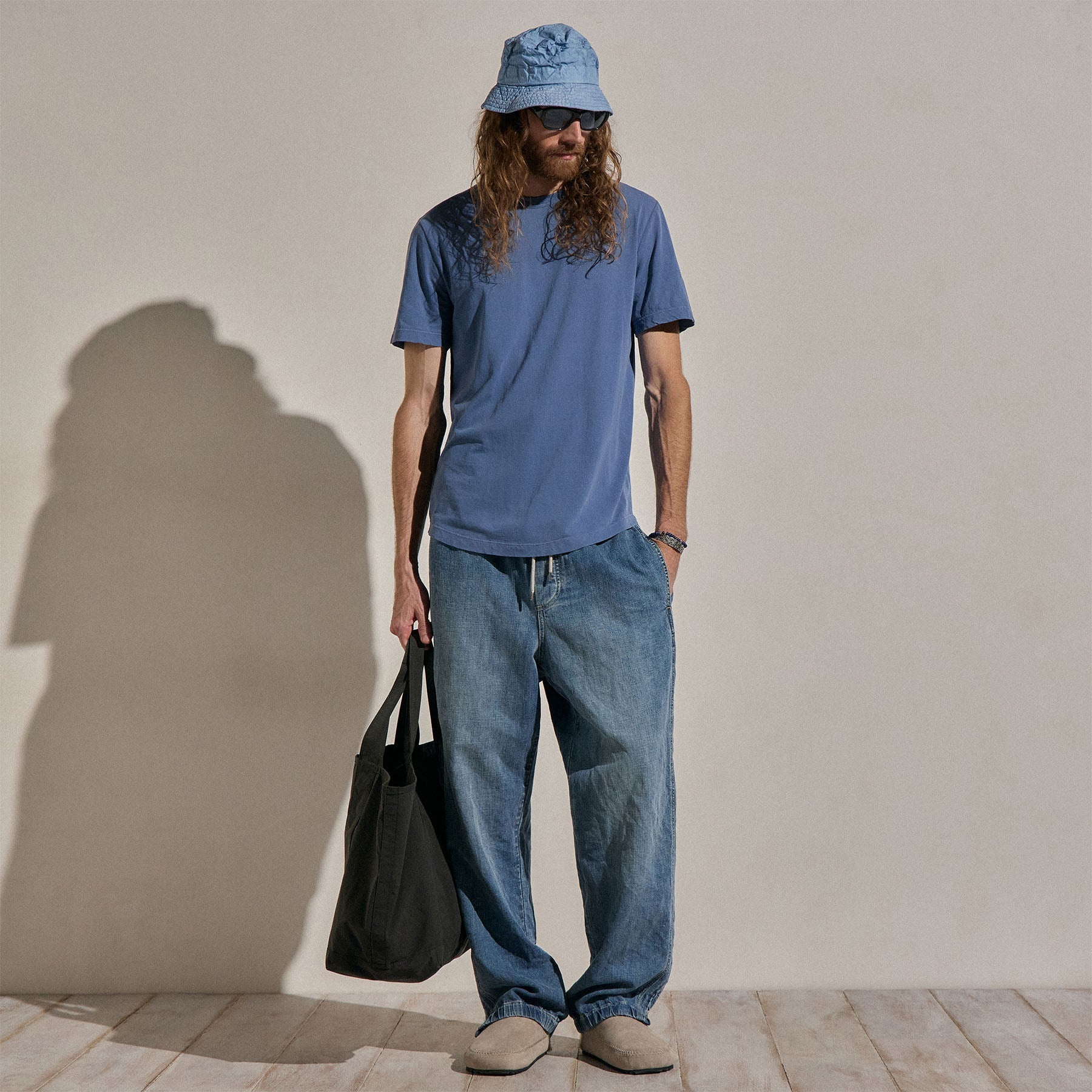 Clear Jersey Crew - Danube Pigment