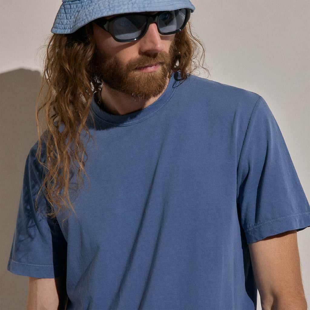 Clear Jersey Crew - Danube Pigment