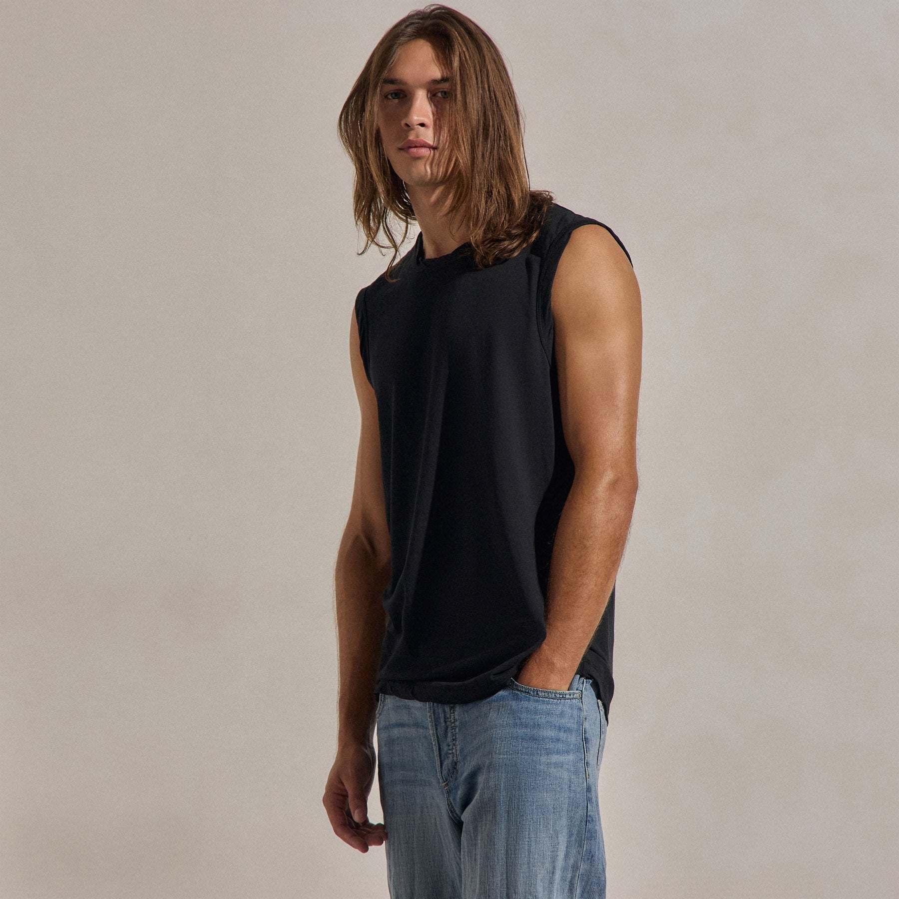 LA Muscle Tank - Black