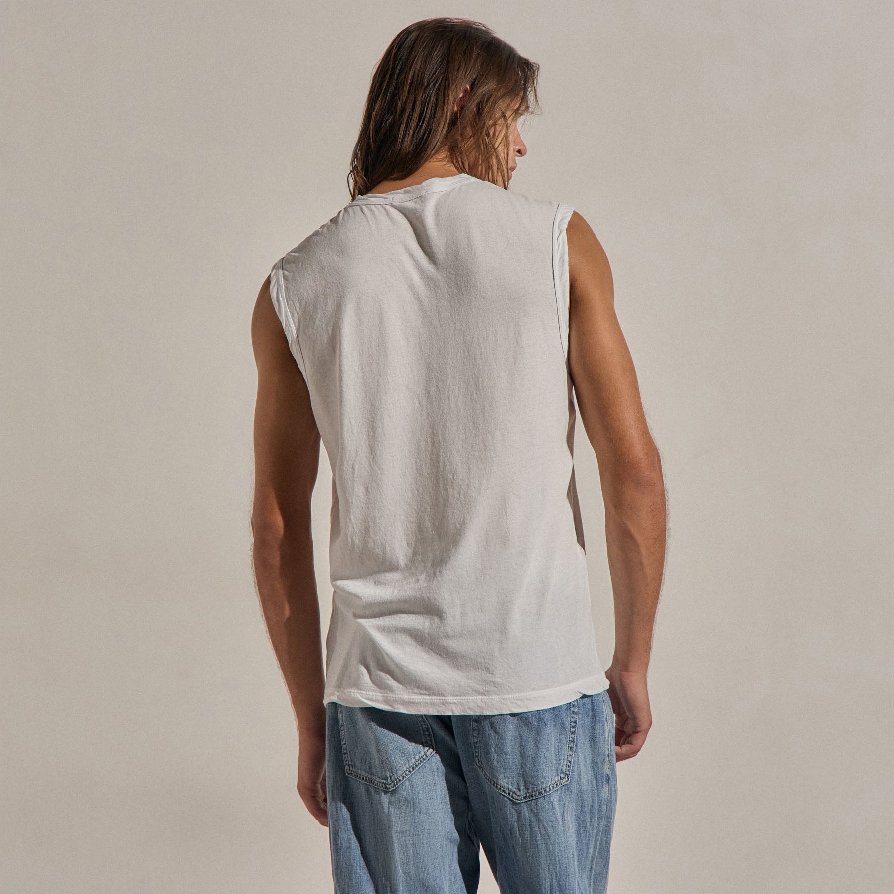LA Muscle Tank - White