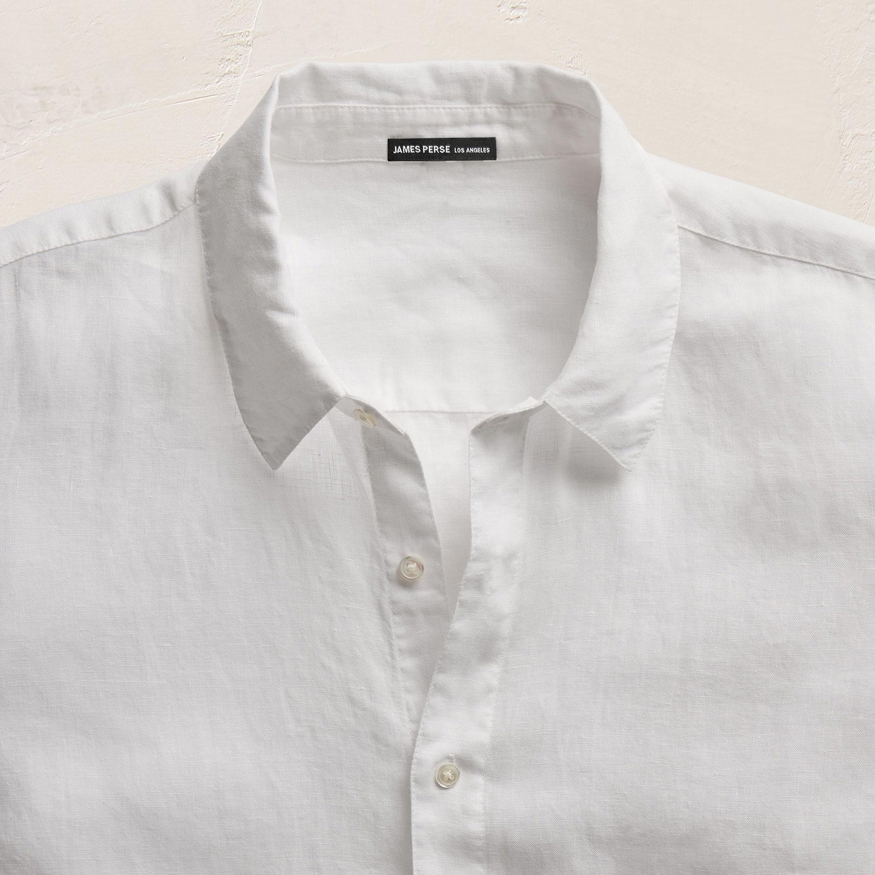 Chemise en lin légère - Blanc
