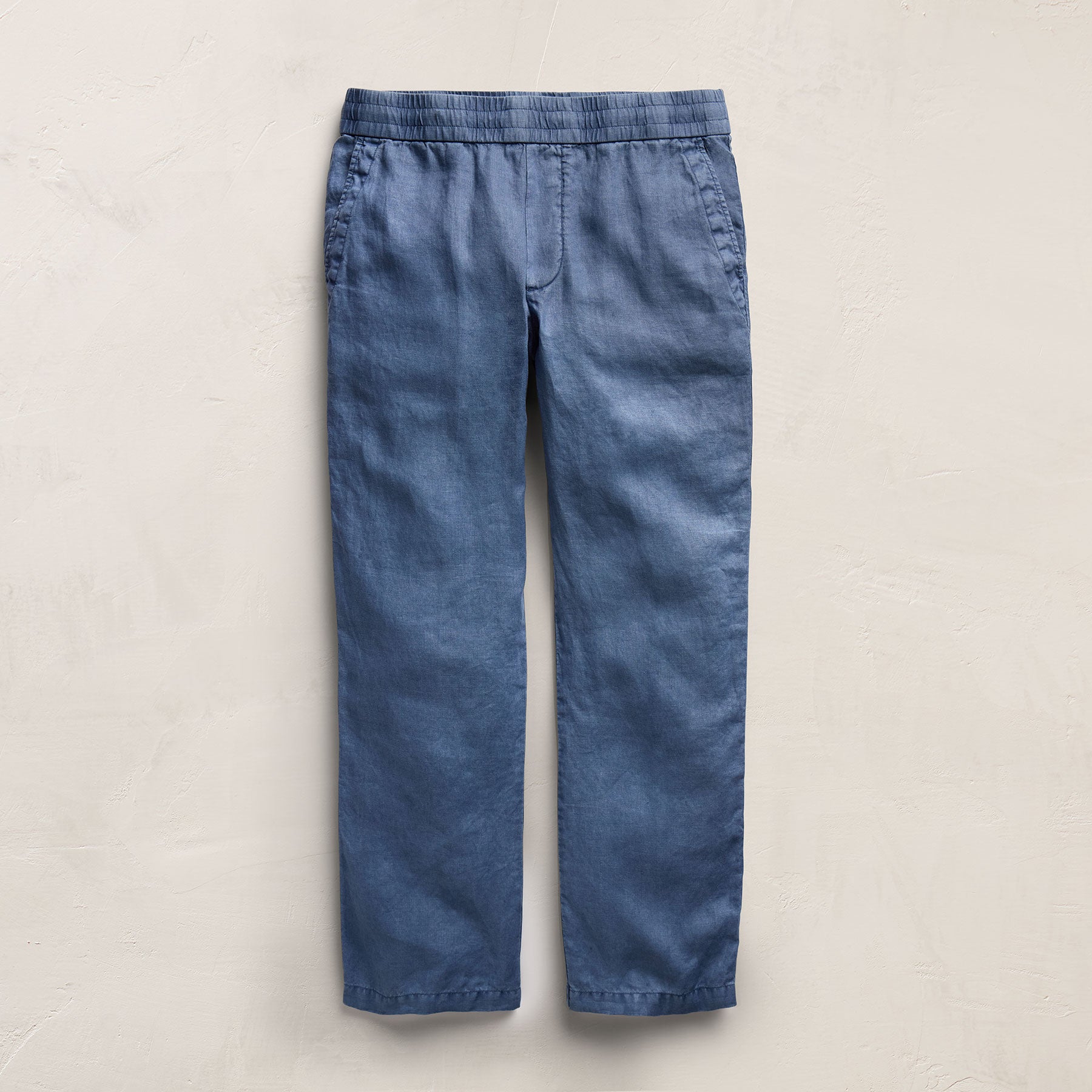 Pantalon en lin léger - Pigment Danube