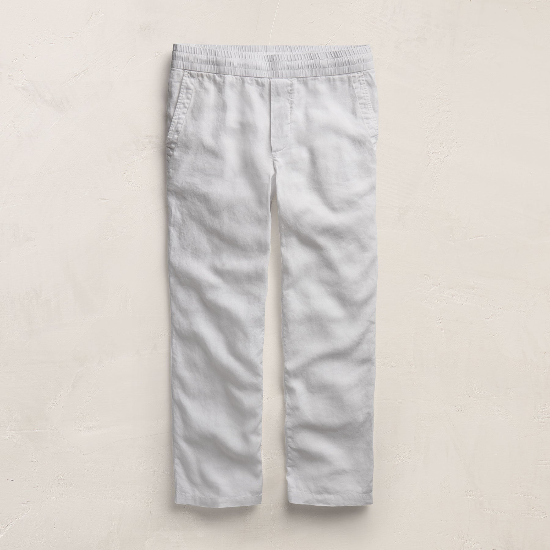 Pantalon léger en lin - Blanc