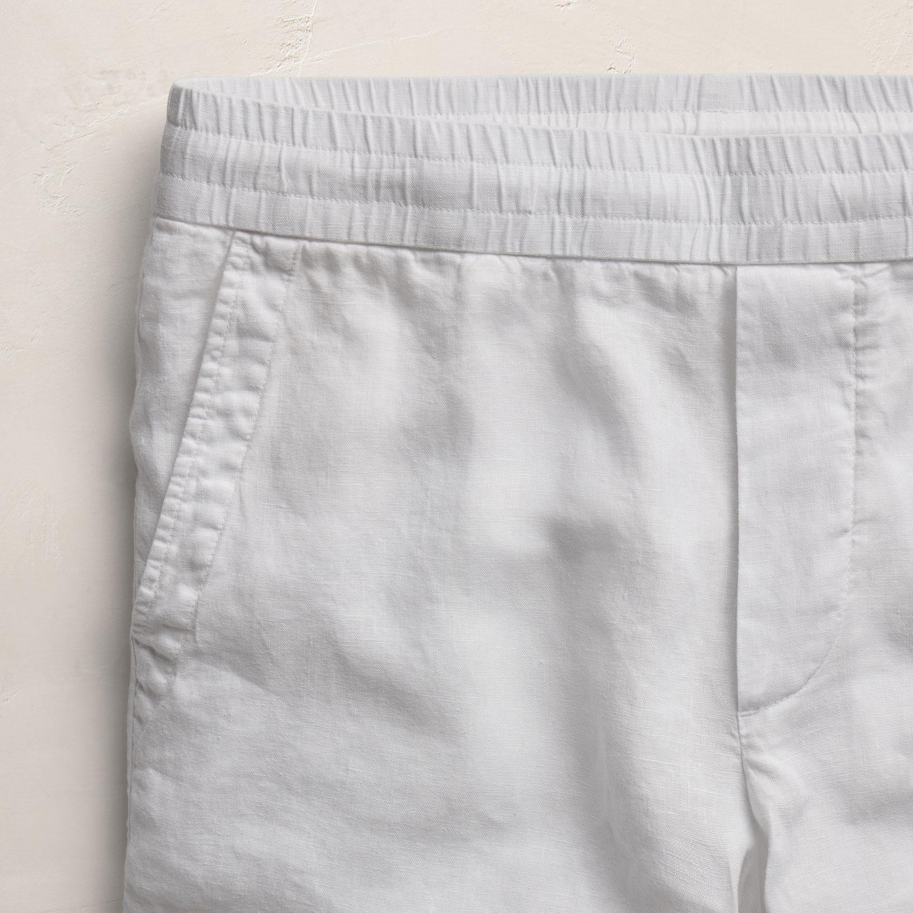 Pantalon léger en lin - Blanc