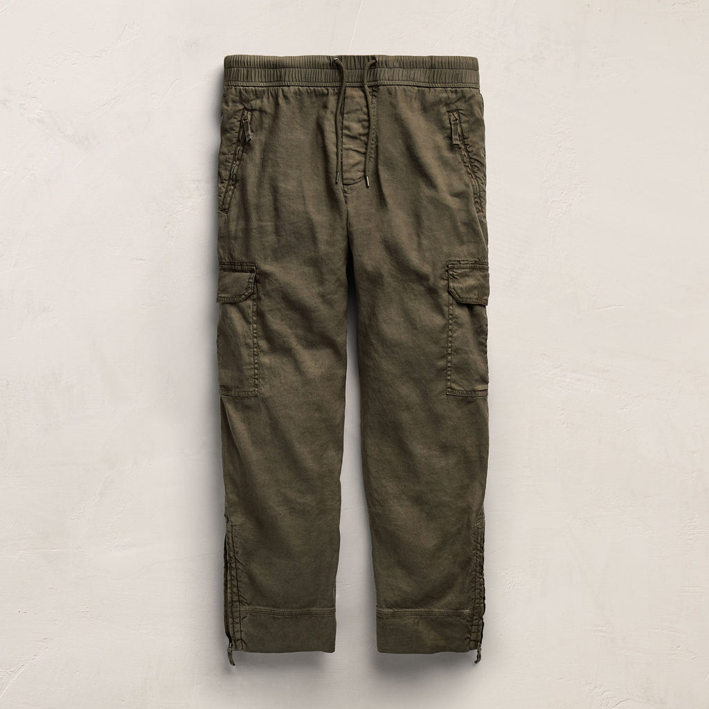 Parachute Coton Lin Cargo - Pigment Vert Armée
