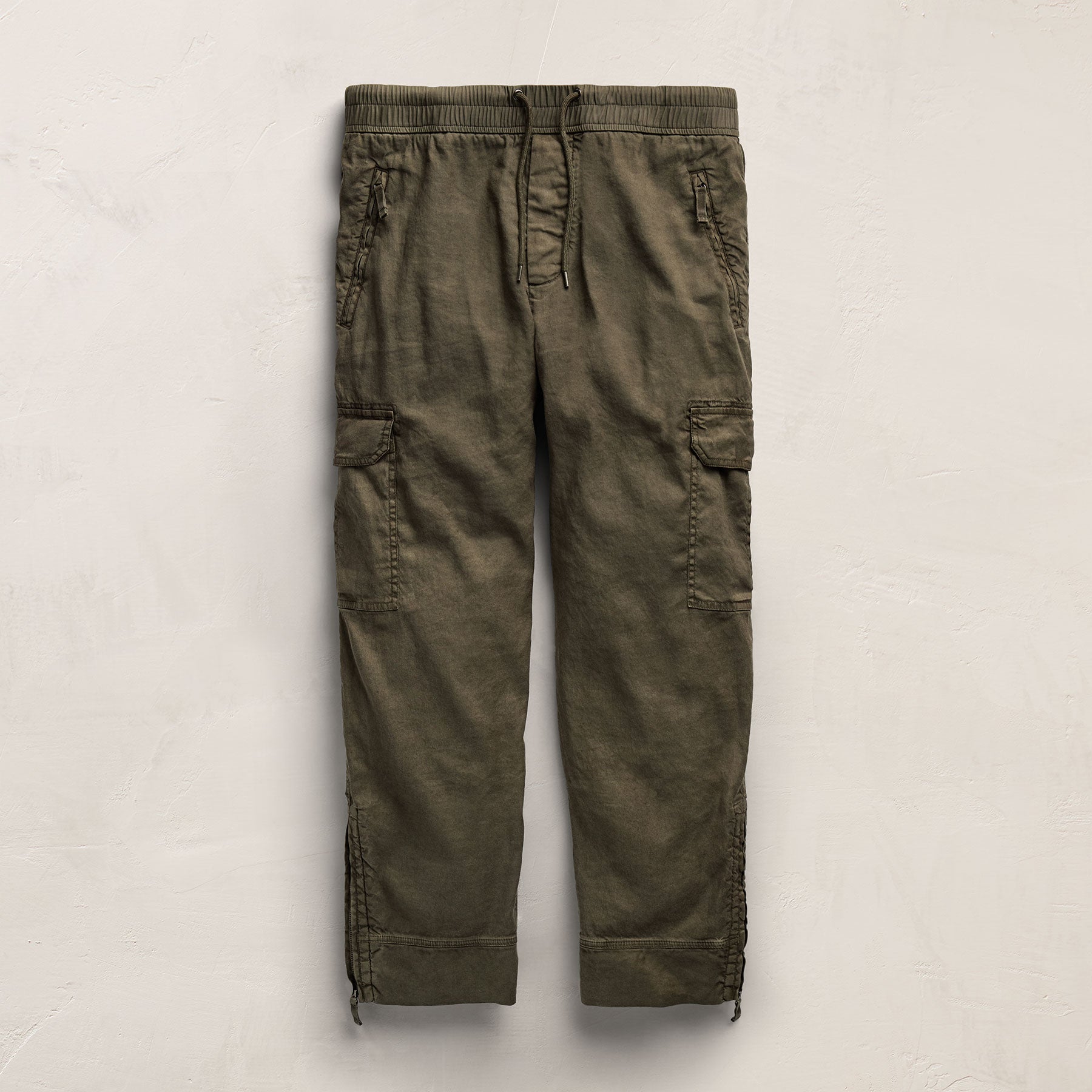 Parachute Coton Lin Cargo - Pigment Vert Armée