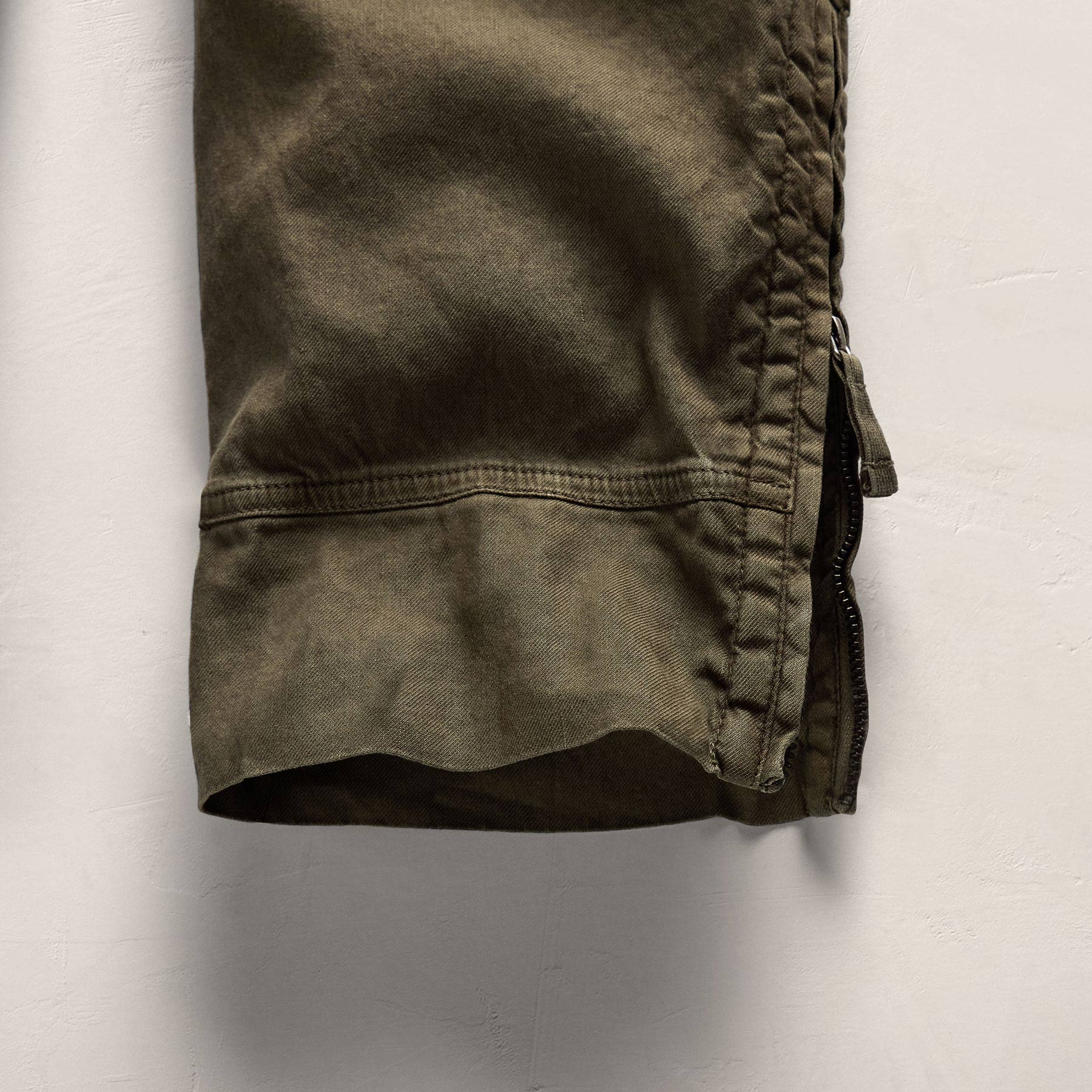 Parachute Coton Lin Cargo - Pigment Vert Armée