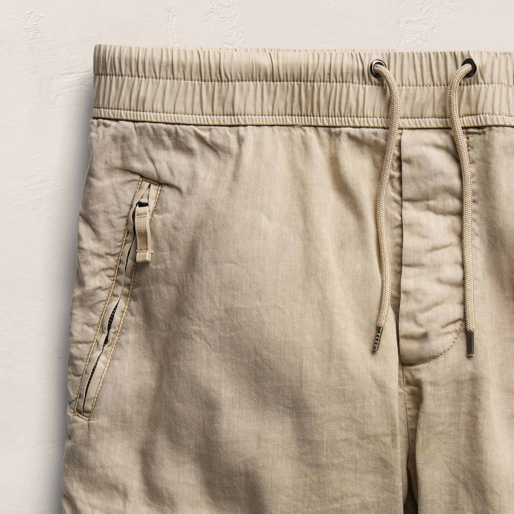 Pantalon cargo Parachute en lin et coton – Pigment de lin