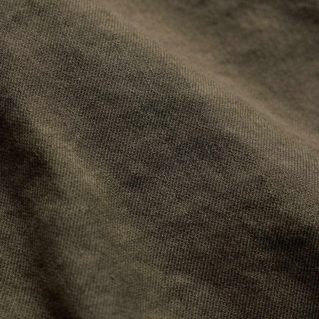 Short cargo en lin et coton Parachute - Pigment vert armée
