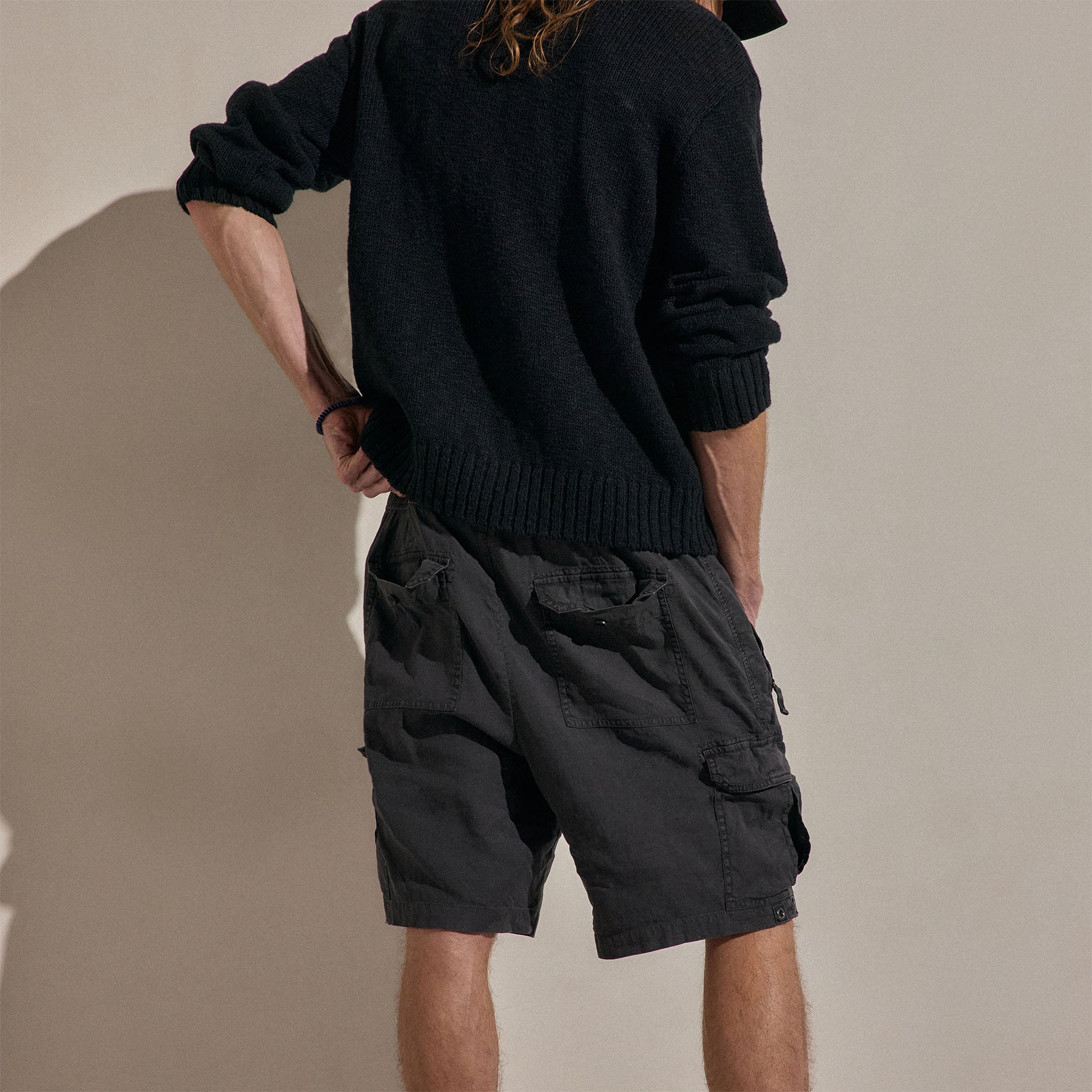 Parachute Linen Cotton Cargo Short - Magma Pigment