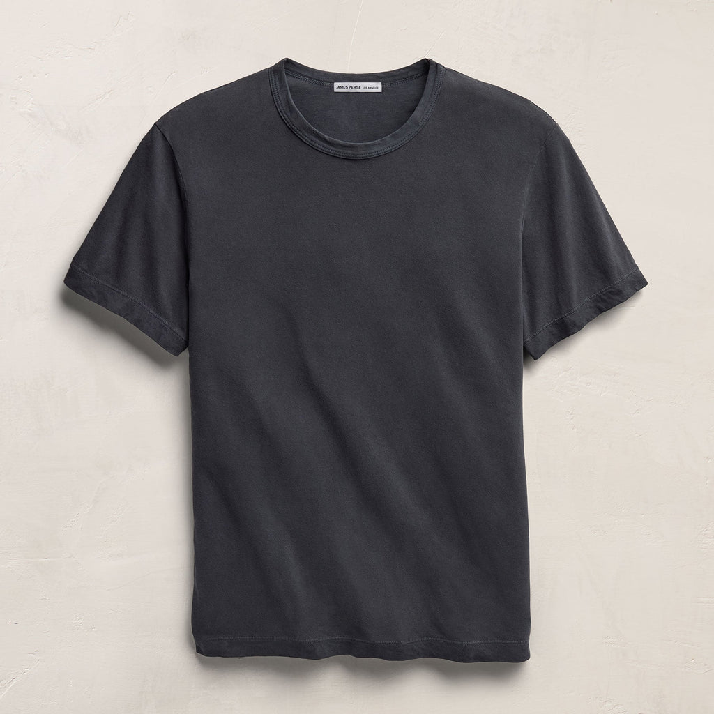 T-shirt Col Rond Manches Courtes - Pigment Bleu Nuit