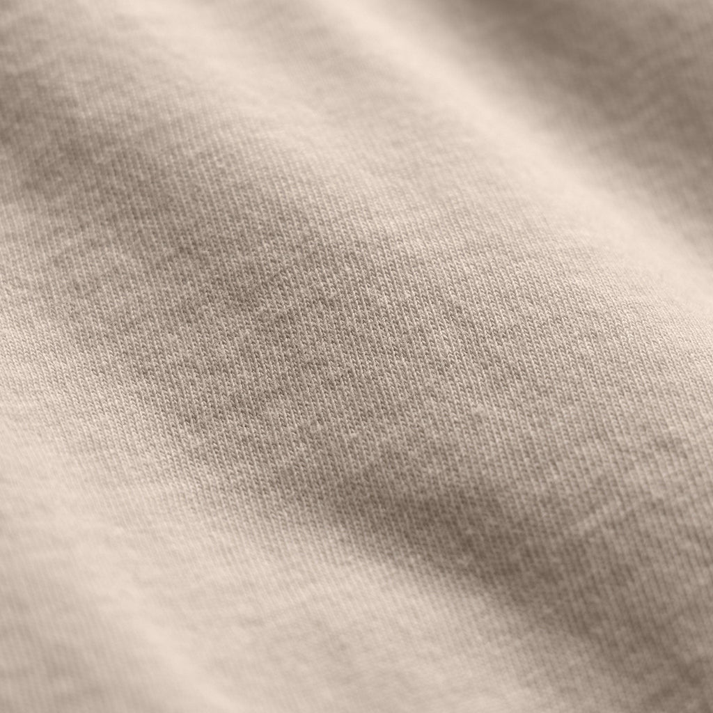 T-shirt col rond manches courtes - Pigment Perle