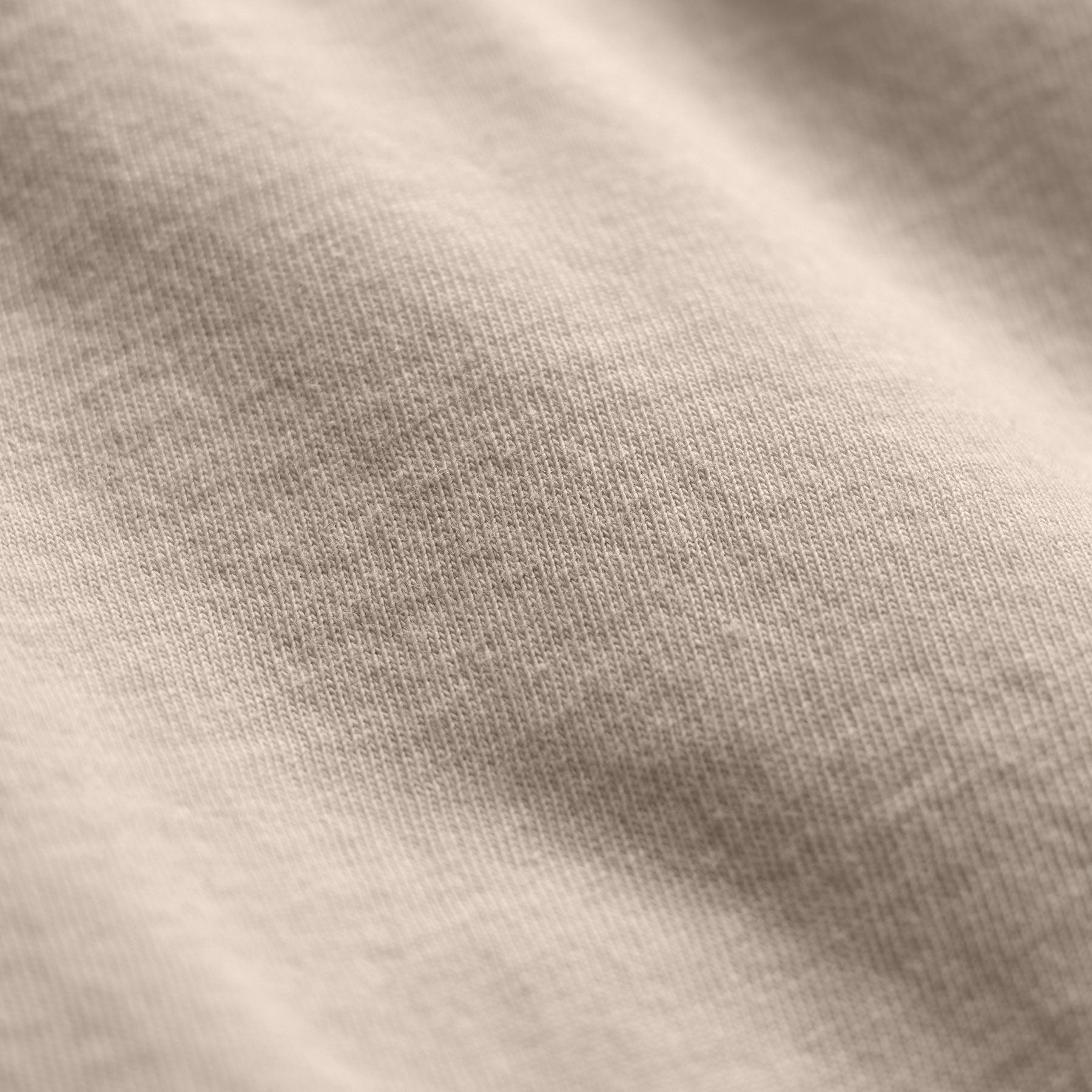 T-shirt col rond manches courtes - Pigment Perle