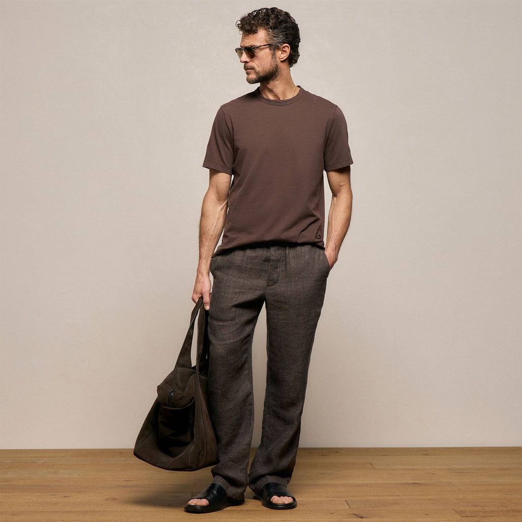 Mules en cuir pour homme - Noir