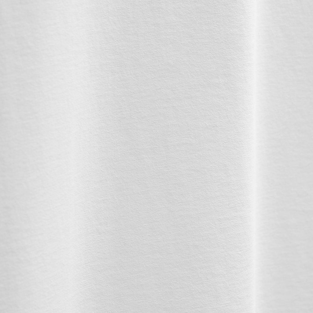 Polo oversize lourd en jersey de luxe - Blanc