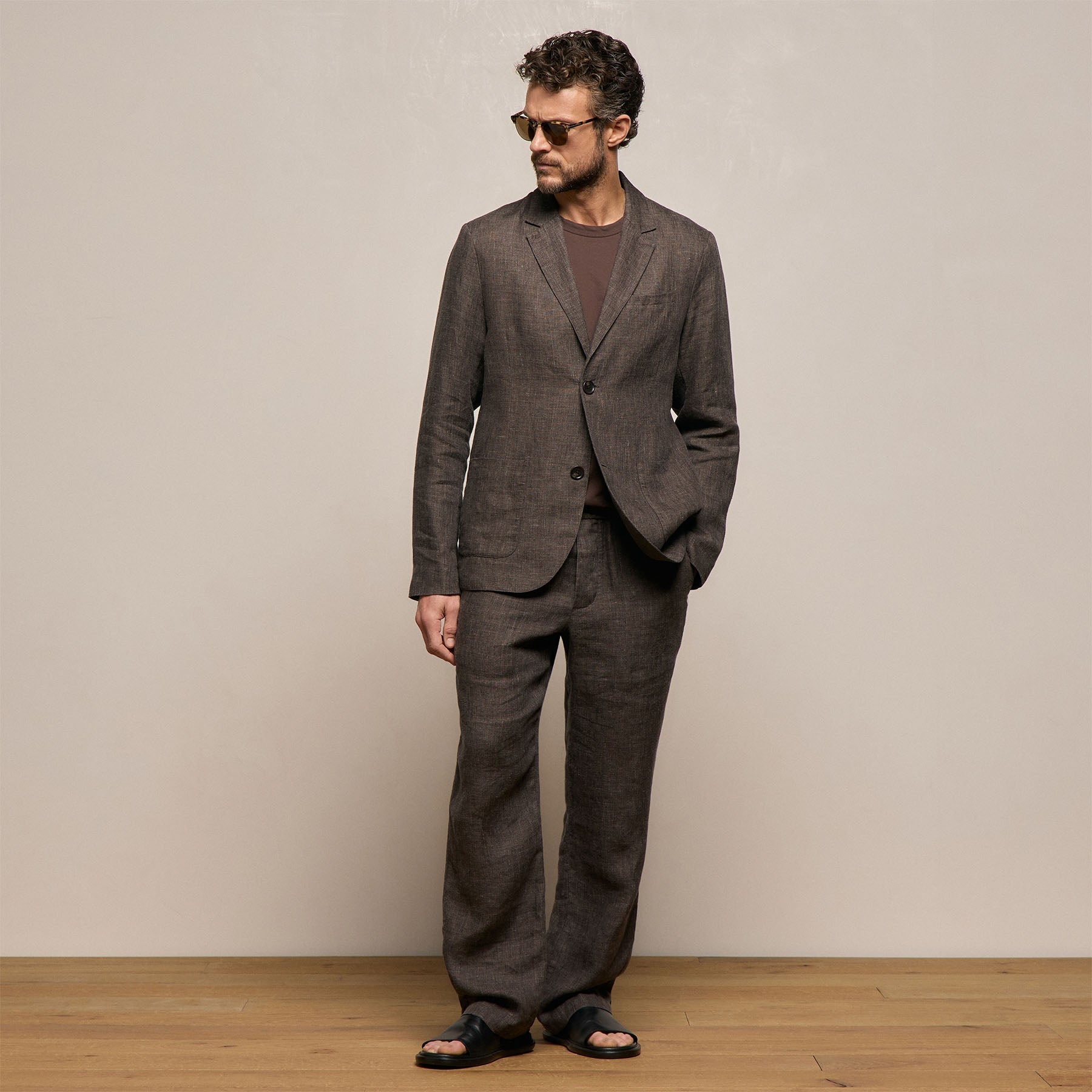 Blazer en lin - Écorce