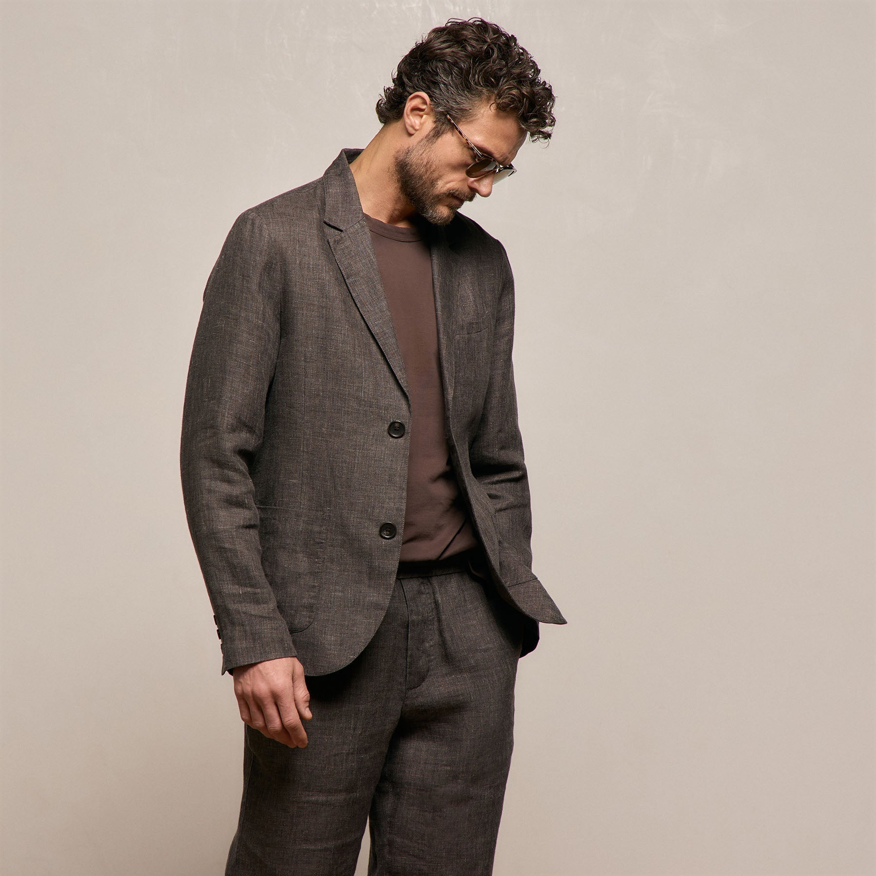 Blazer en lin - Écorce