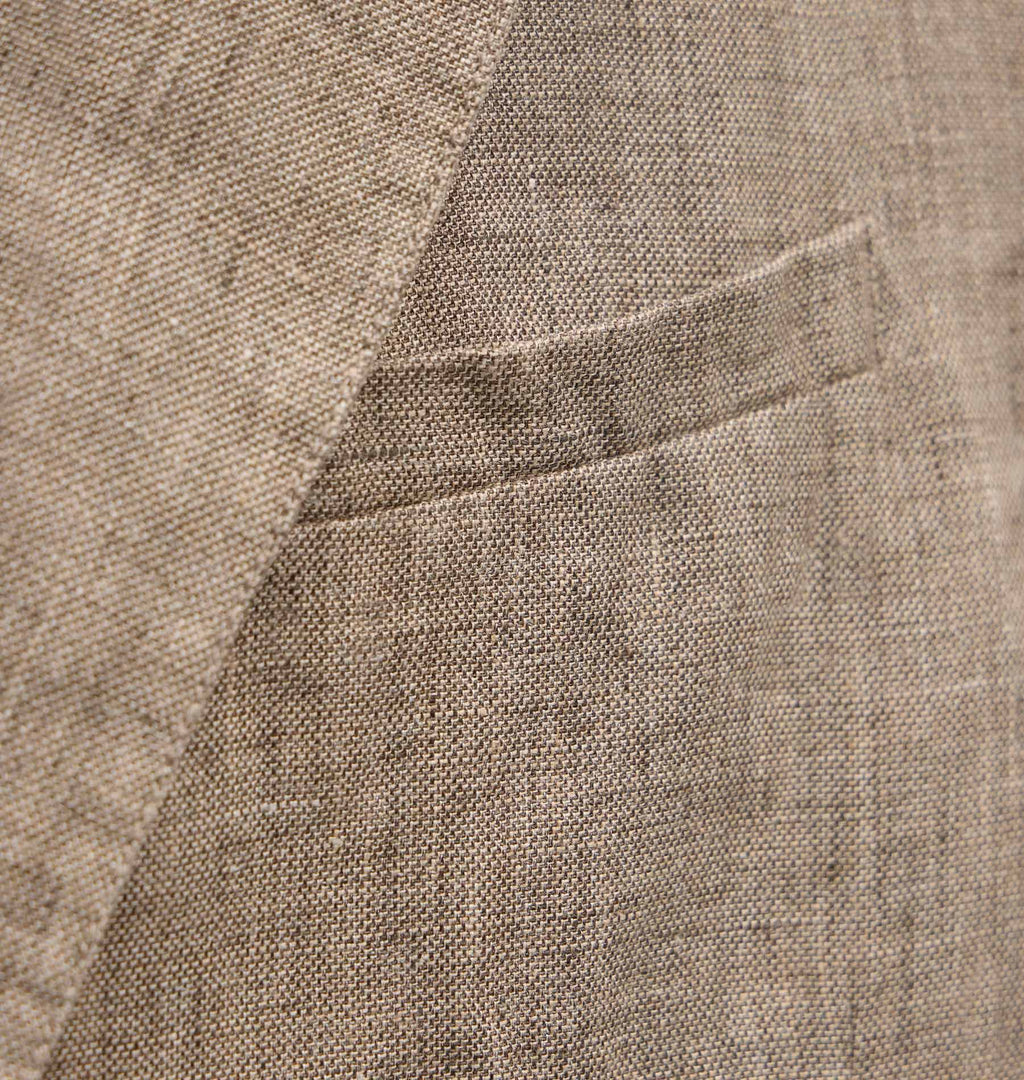 Veste en lin - Beige doux