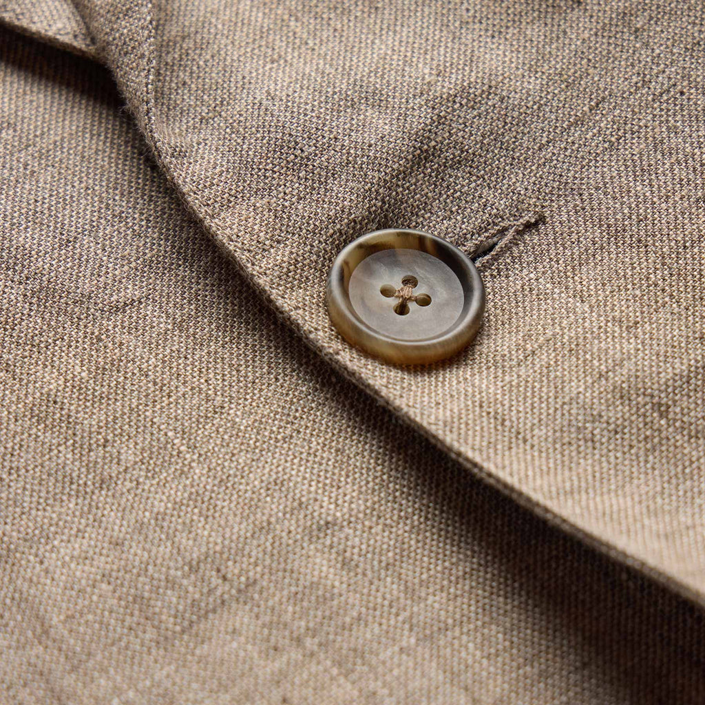 Veste en lin - Beige doux