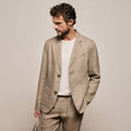 Veste en lin - Beige doux