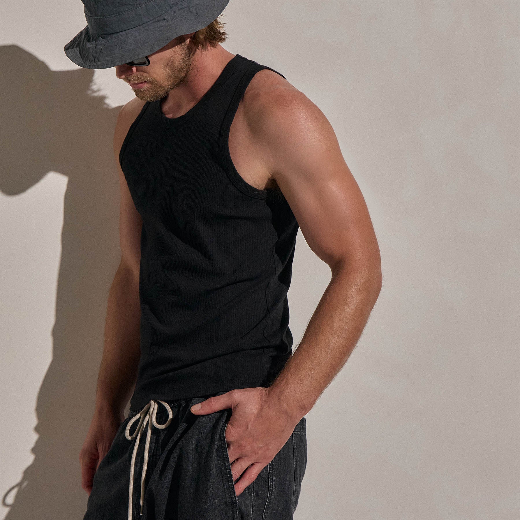 LA Skate Tank - Black