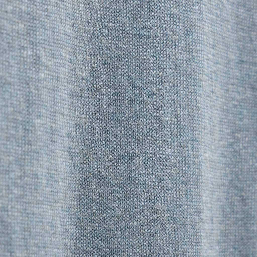 Cotton Cashmere Polo - Sky Blue