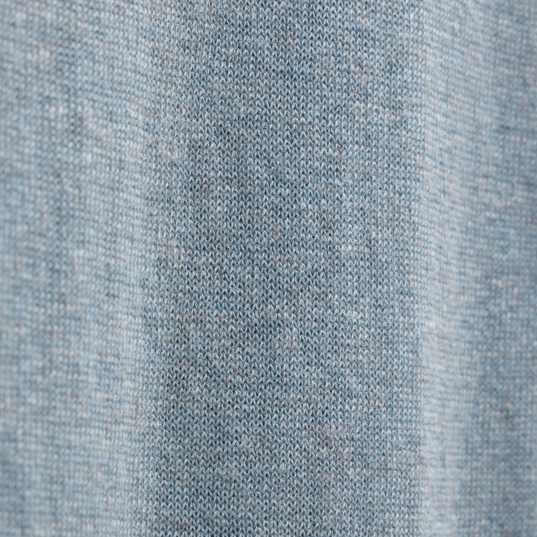Cotton Cashmere Polo - Sky Blue