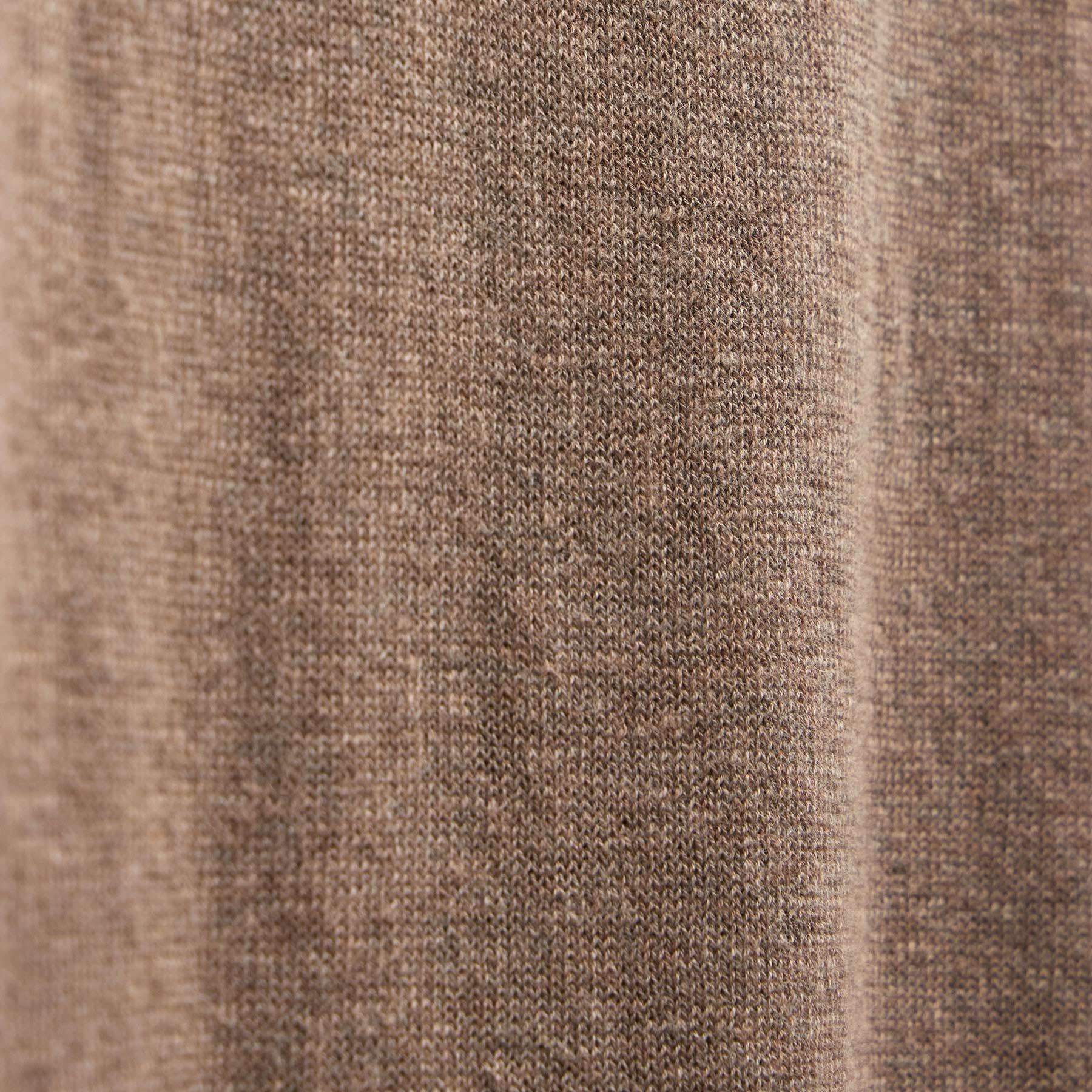 Cotton Cashmere Polo - Warm Brown