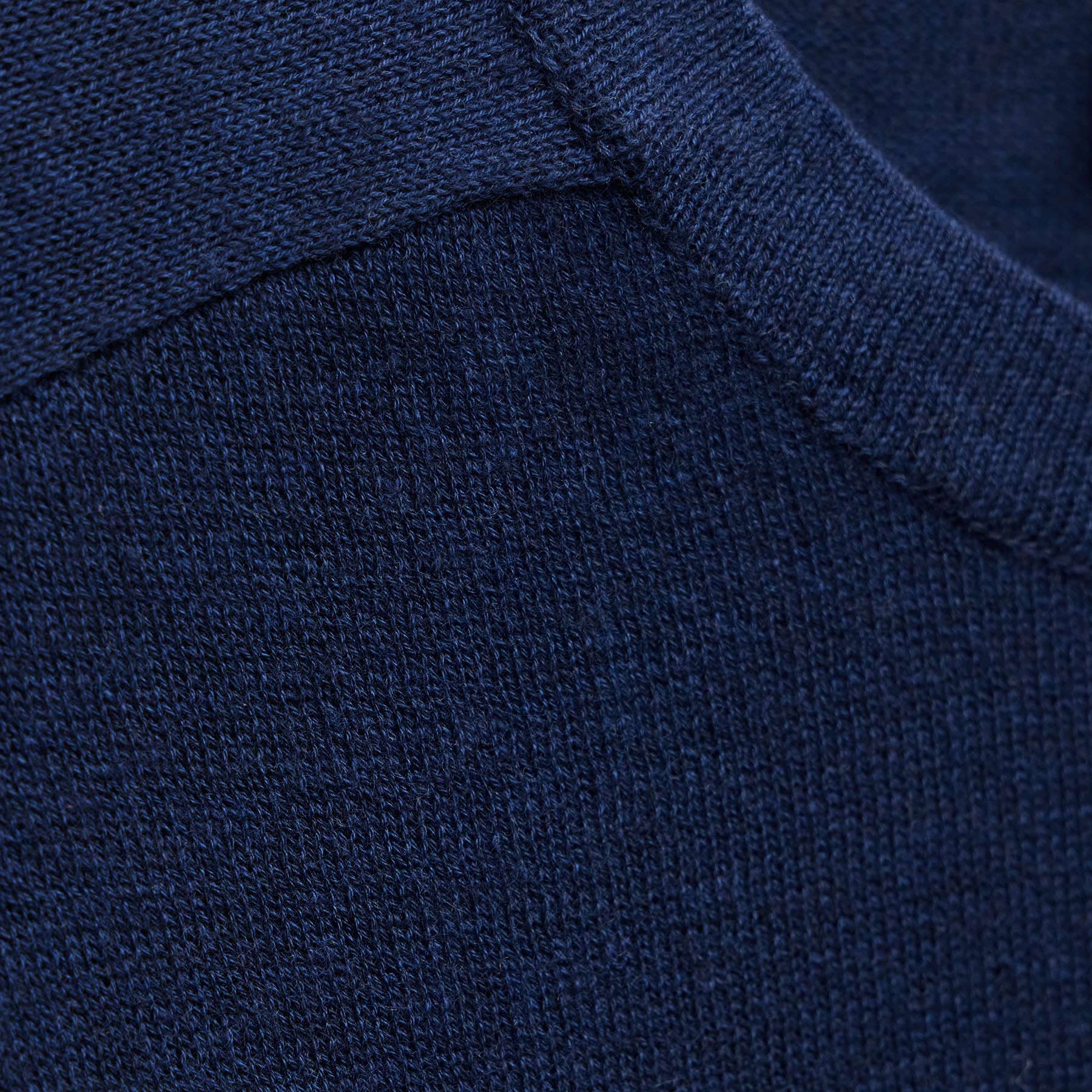 Cotton Cashmere Raglan Crew - Admiral