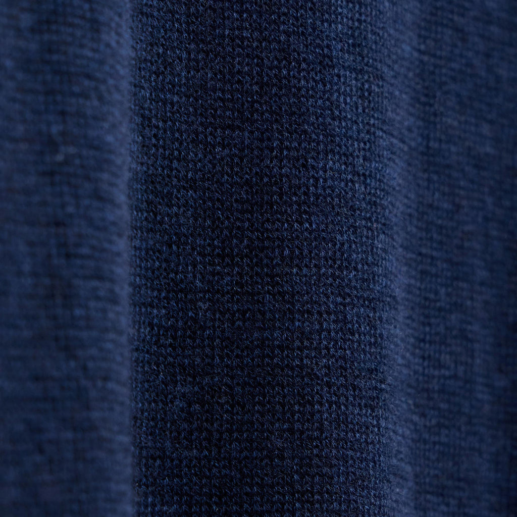 Cotton Cashmere Raglan Crew - Admiral