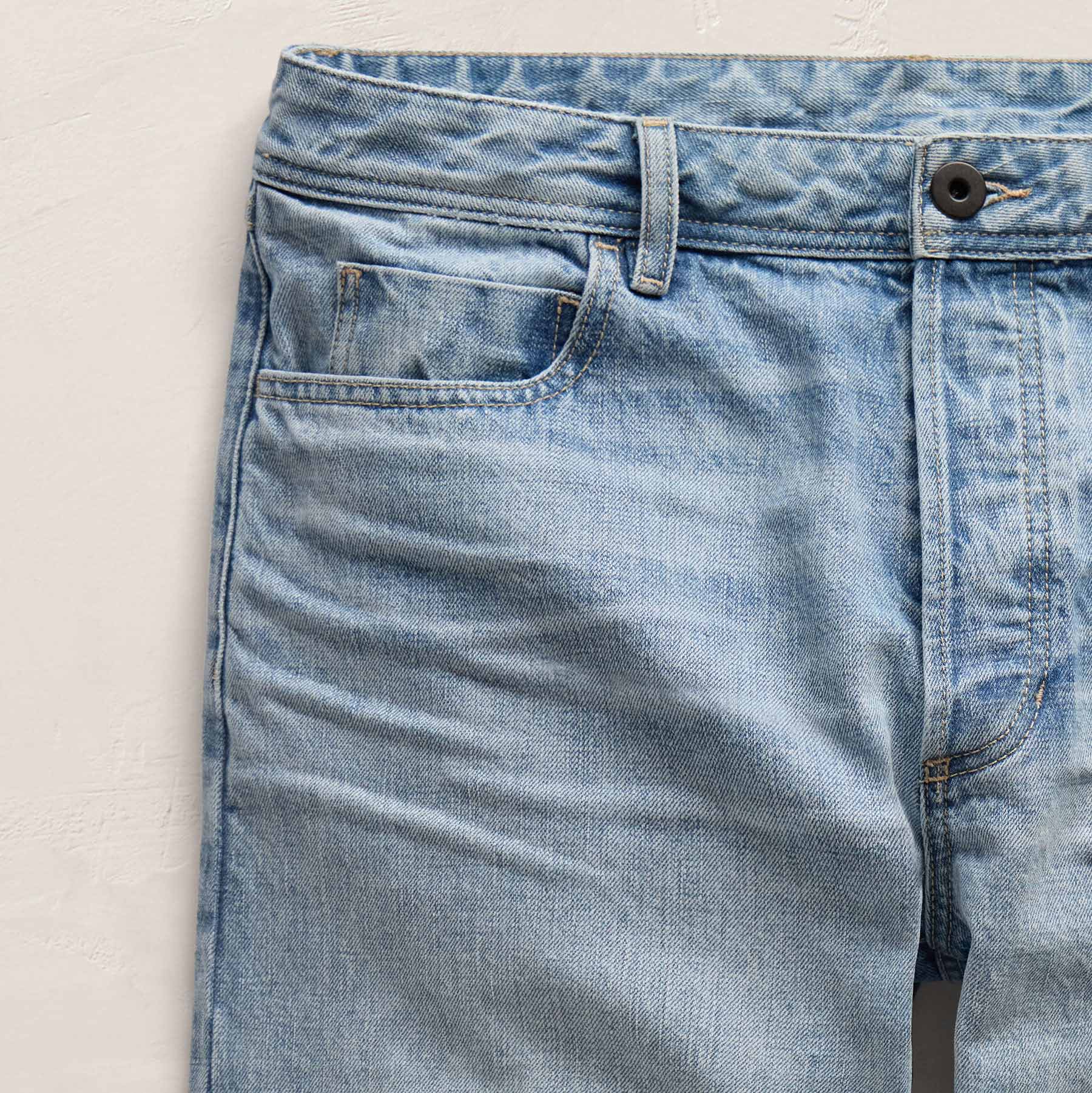 Pantalon en jean selvedge Surfer - California Sunfade