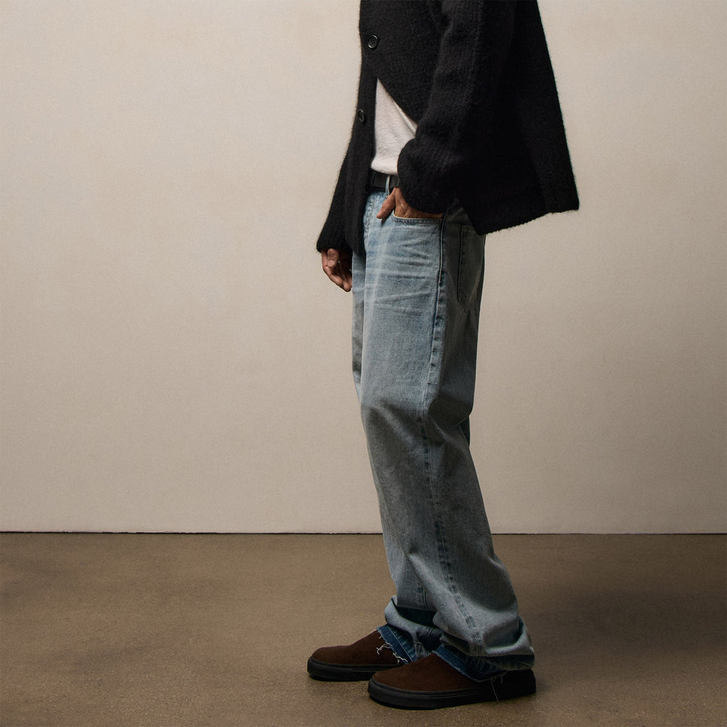 Pantalon en jean selvedge Surfer - California Sunfade