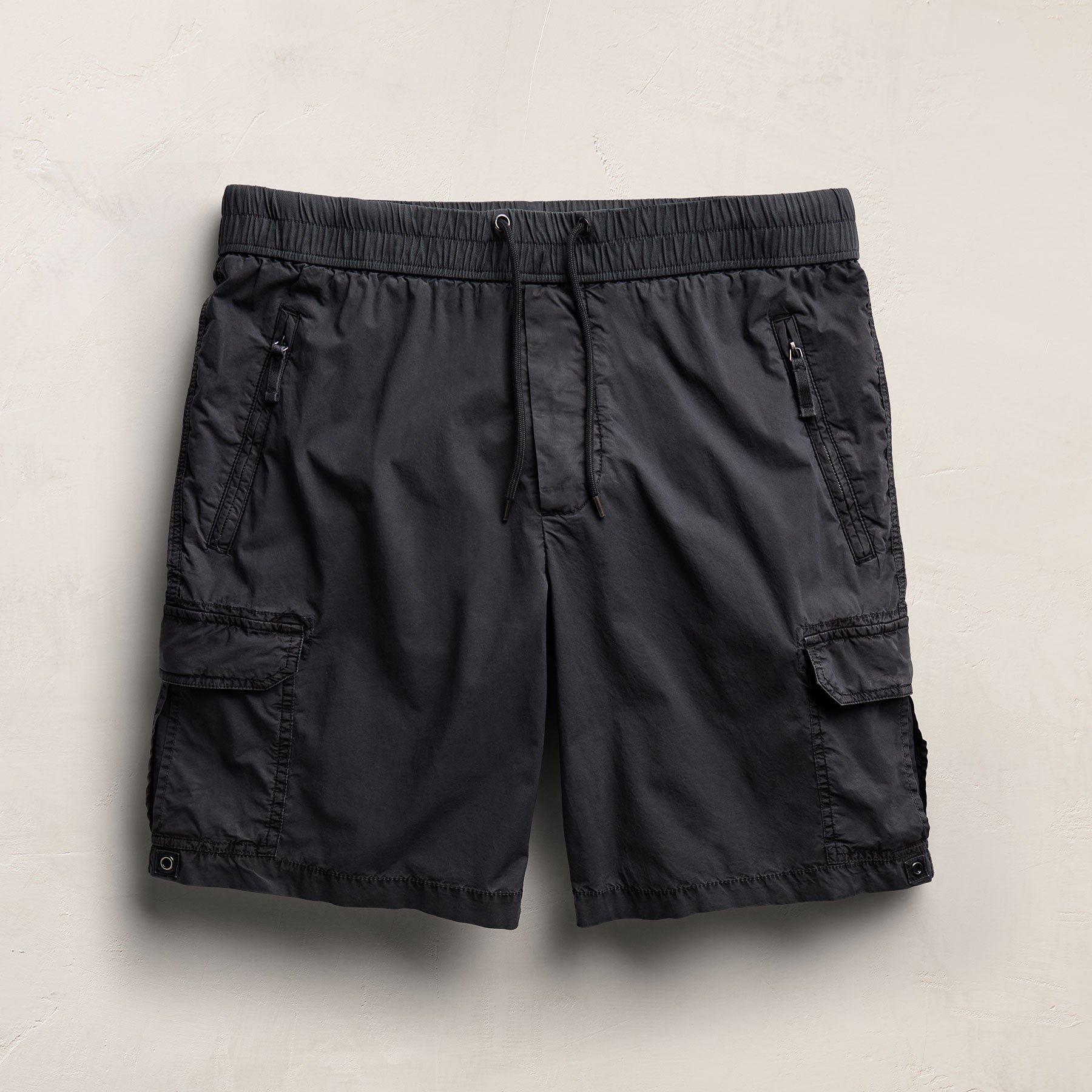 Parachute Poplin Cargo Short - Blue Noir Pigment