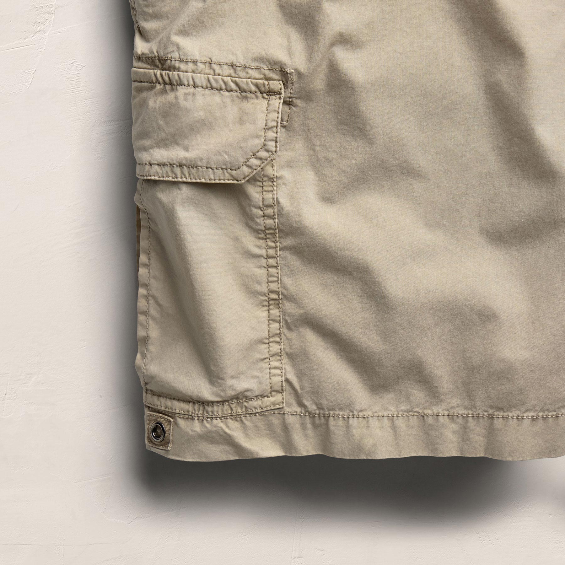 Short cargo en popeline Parachute - Pigment lin