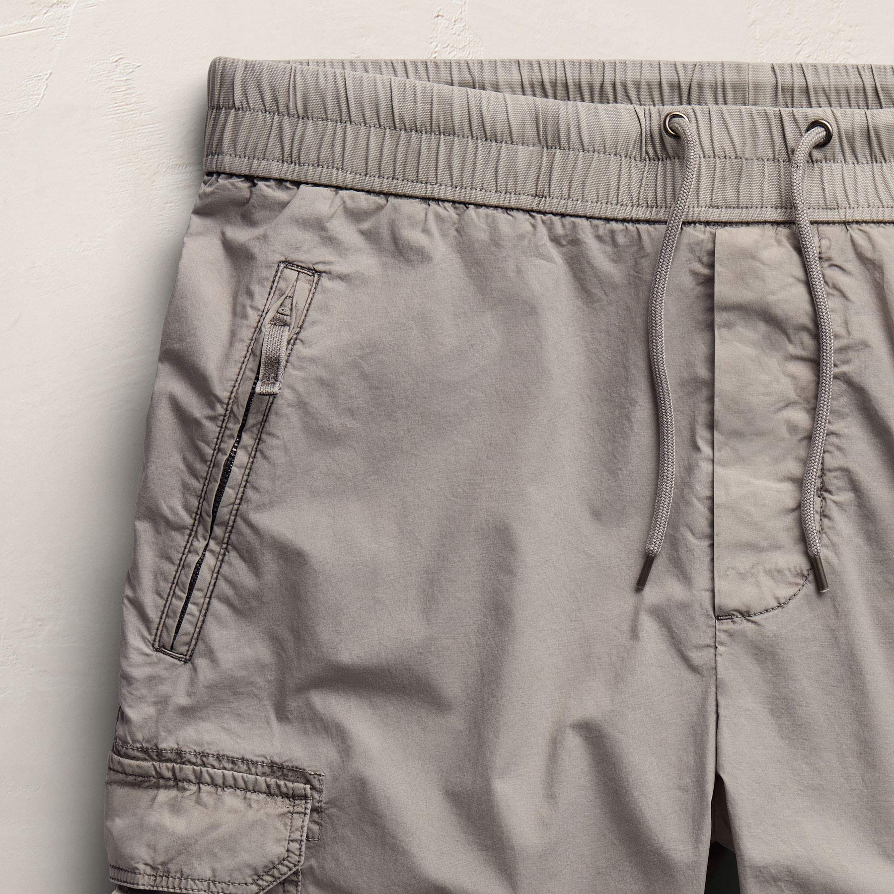 Parachute Poplin Cargo Short - Fog Pigment