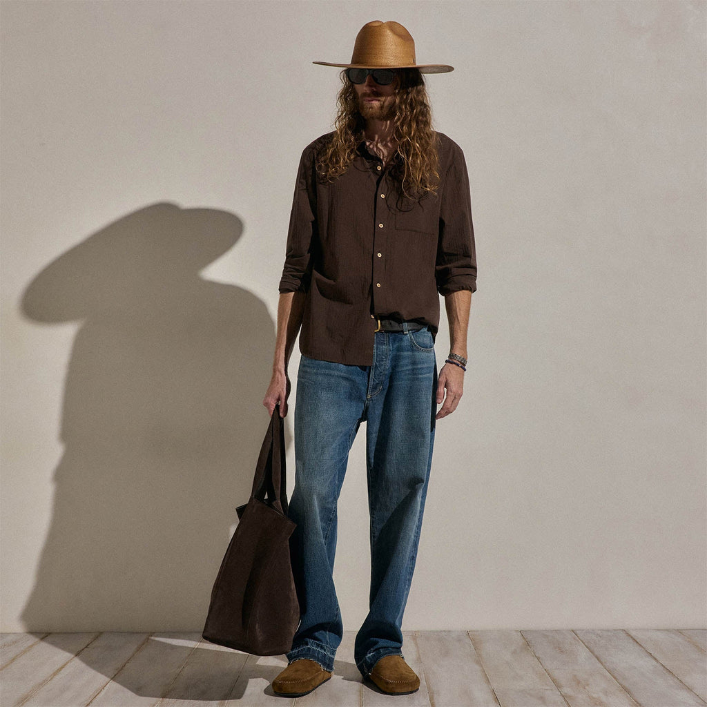 Chemise en mousseline de coton - Écorce