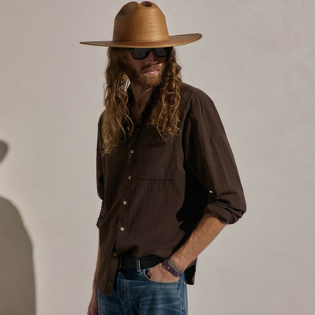 Chemise en mousseline de coton - Écorce